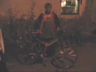 Drunk Russian Riding Bike